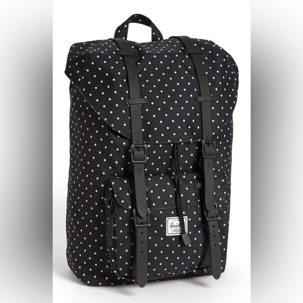 Black Herschel Little America Backpack